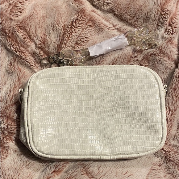 Mary Kay Handbags - Mary Kay Chic White Croc-Embossed Handbag Bag